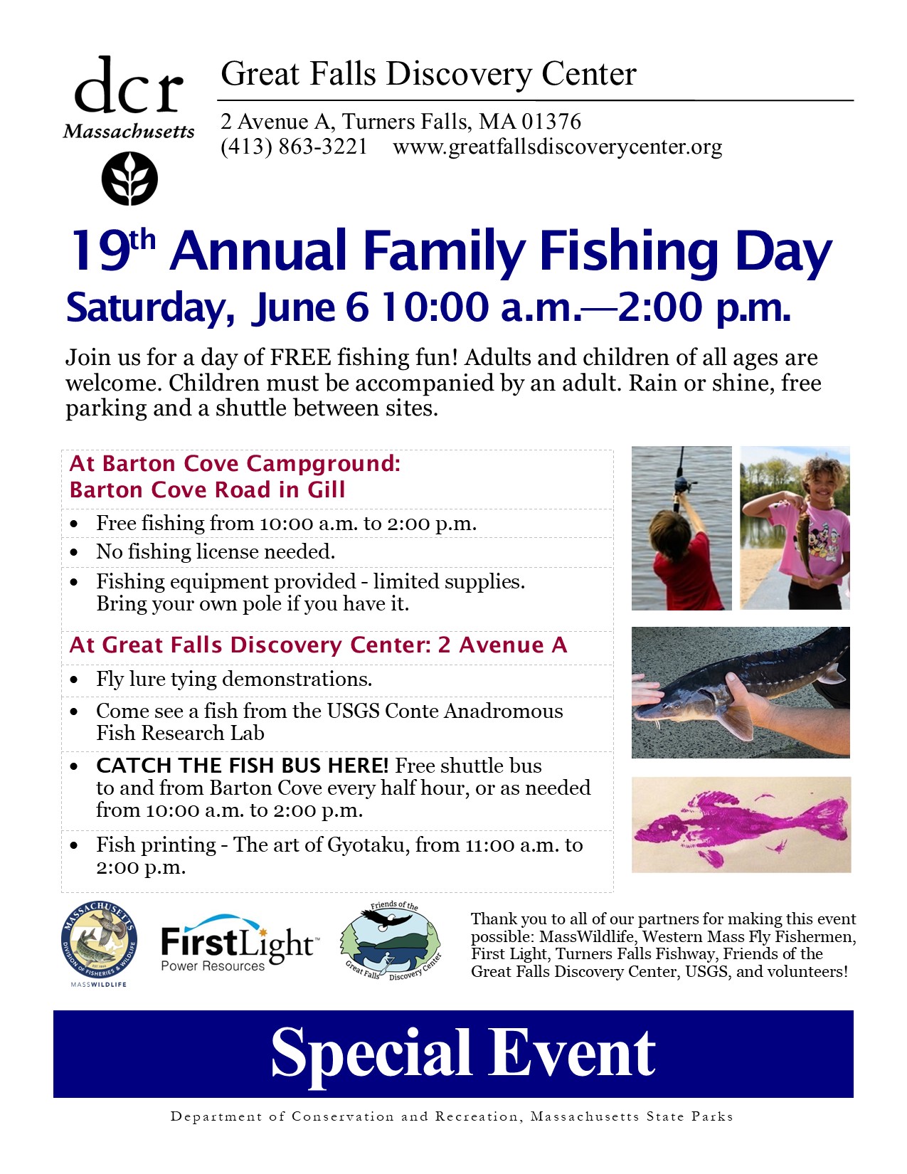 19th Annual Free Family Fishing Day!